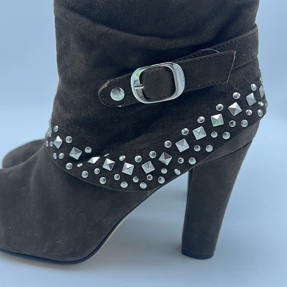 Ros Hommerson ankle booties size 9.5 chocolate brown - Picture 3 of 5